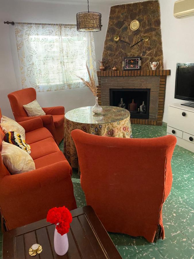 모나칠 Casita Rural La Rosa De La Huerta Con Chimenea Interior 아파트 외부 사진